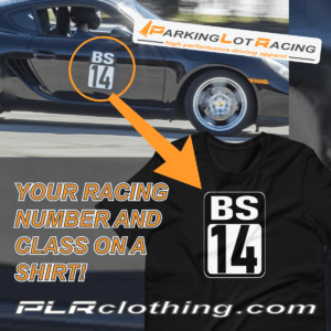 Parking Lot Racing Custom Numbers Shirt