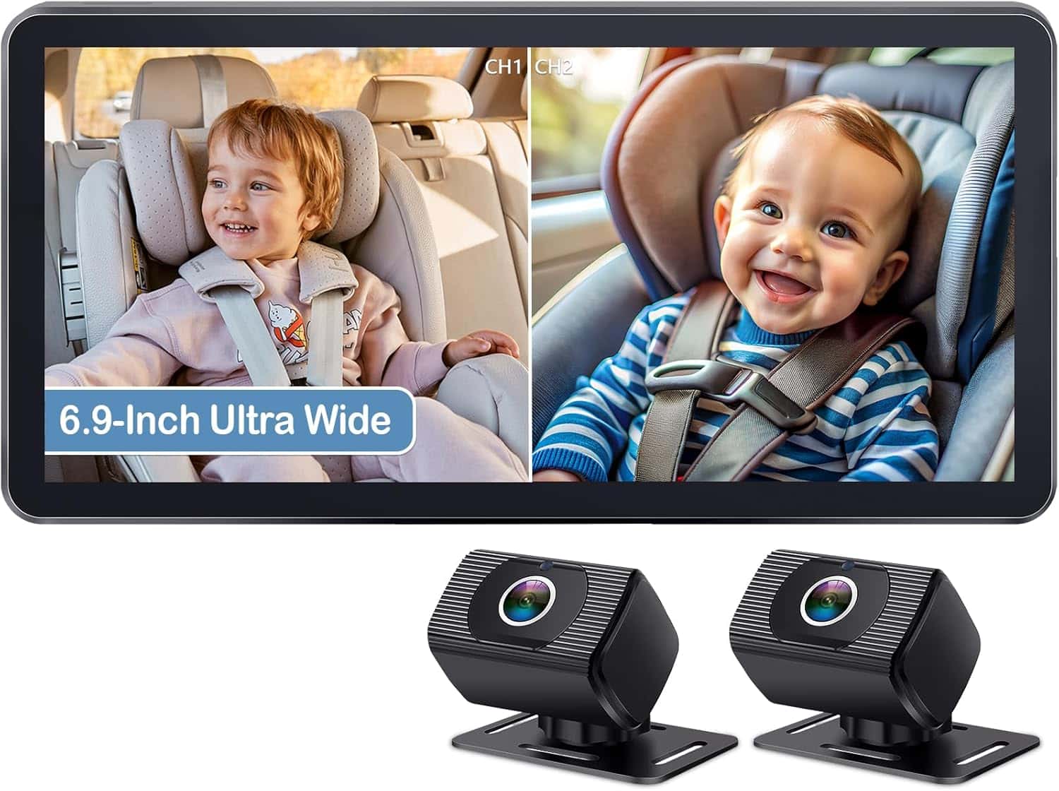 Infant Car Monitor Car Seat Camera image 3